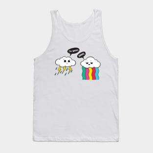 Cloud and Cloud Tank Top